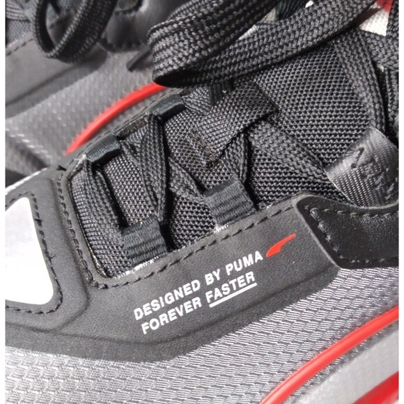 Puma Mirage Tech Shoes Mens 9 Black High Risk Red 381118 04 main image 6